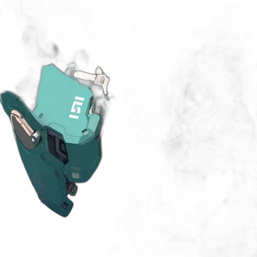 robot, weapon, mask, staff transparent PNG cut-out