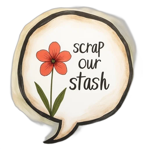 staff, speech, bubble, flower transparent PNG cut-out