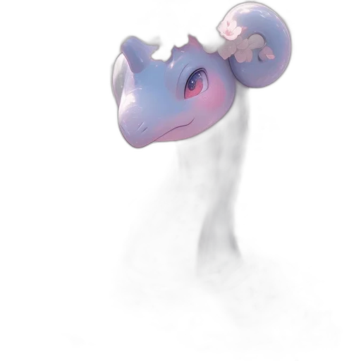 dragon, creature, mask, staff transparent PNG cut-out