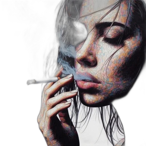 mask, face, photorealistic, oil painting transparent PNG cut-out