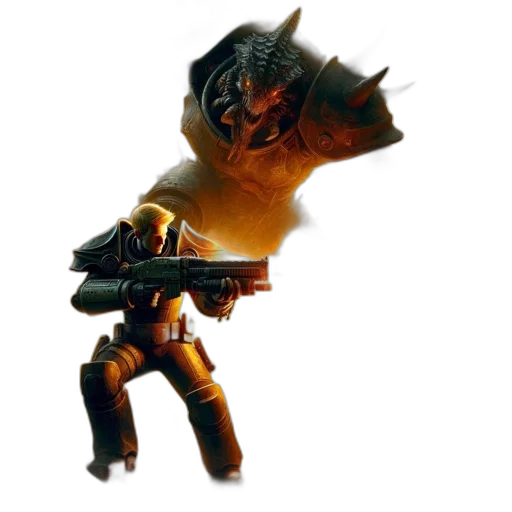 weapon, robot, staff, animal transparent PNG cut-out