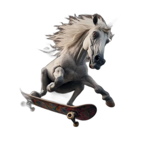 dragon, animal, creature, hair transparent PNG cut-out