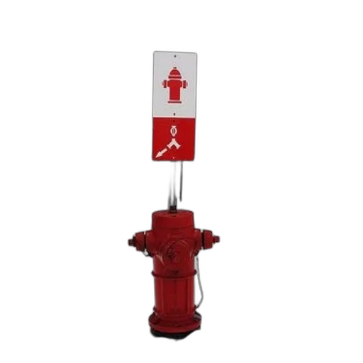 staff, red, fire, hydrant transparent PNG cut-out