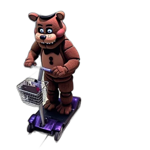 3d render, concept art, anthropomorphic, bear transparent PNG cut-out