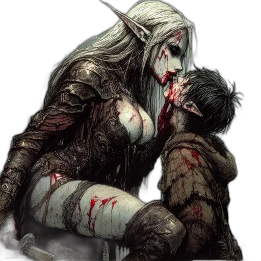 sword, fantasy art, comic book art, concept art transparent PNG cut-out