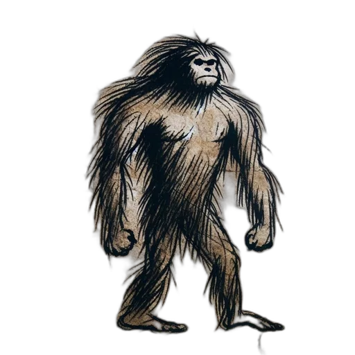 animal, creature, hair, staff transparent PNG cut-out