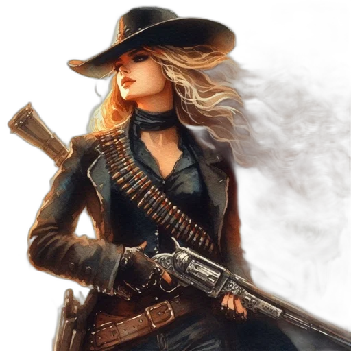 weapon, fantasy art, concept art, photorealistic transparent PNG cut-out