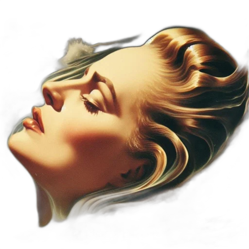 face, hair, jewelry, crown transparent PNG cut-out