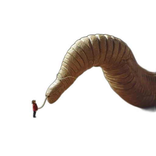 animal, creature, dragon, hair transparent PNG cut-out
