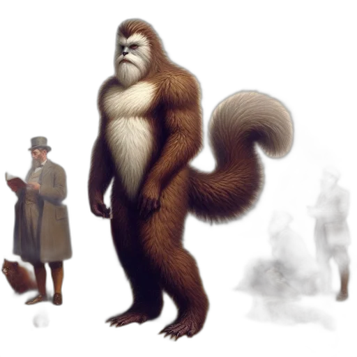 animal, creature, staff, concept art transparent PNG cut-out