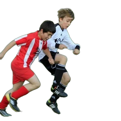 photorealistic, two, boys, playing transparent PNG cut-out