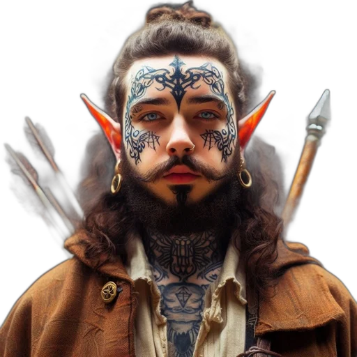 staff, face, dragon, mask transparent PNG cut-out