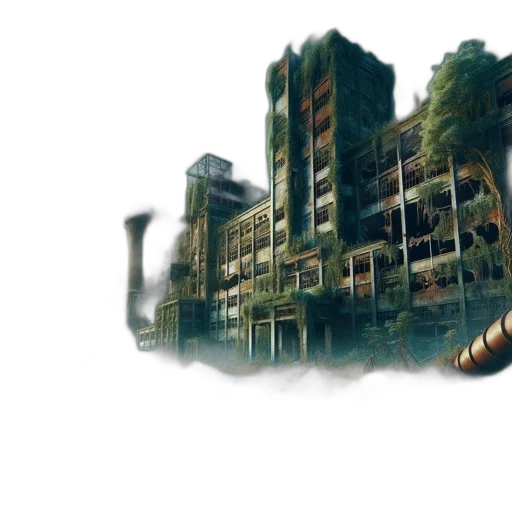 building, robot, weapon, furniture transparent PNG cut-out