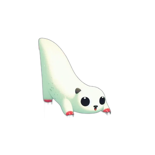 creature, animal, staff, shoes transparent PNG cut-out