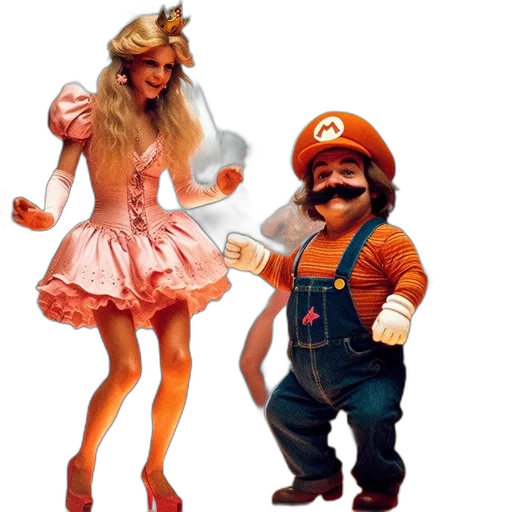 dress, hat, animal, mask transparent PNG cut-out