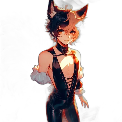 dress, staff, animal, mask transparent PNG cut-out