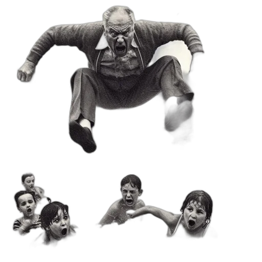 creature, mask, concept art, photorealistic transparent PNG cut-out