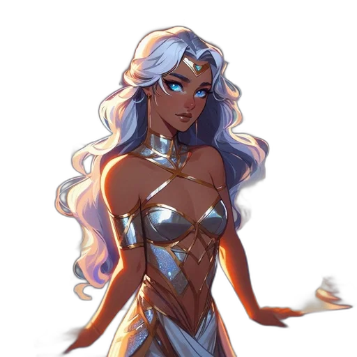 dress, fantasy art, concept art, pixel art transparent PNG cut-out