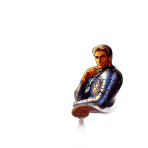 jacket, sword, robot, weapon transparent PNG cut-out