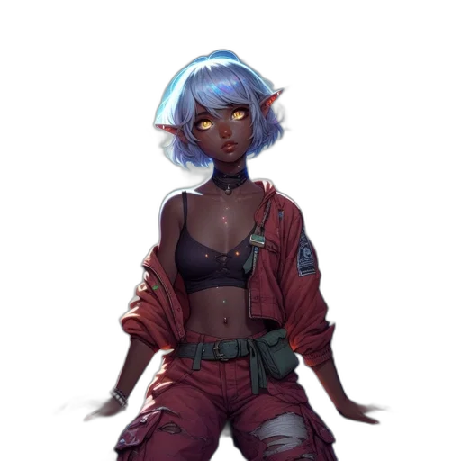 jacket, staff, creature, concept art transparent PNG cut-out