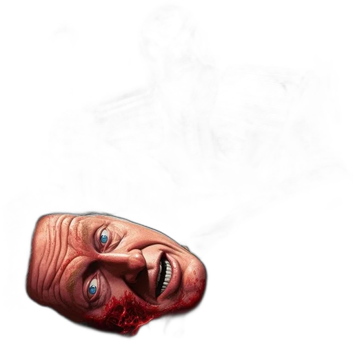 mask, face, creature, staff transparent PNG cut-out