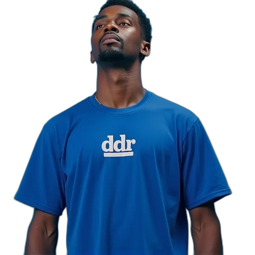 staff, blue, shirt, symbol transparent PNG cut-out