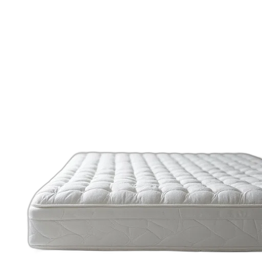 furniture, mattress, made, white transparent PNG cut-out