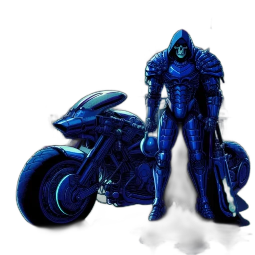 jacket, robot, weapon, creature transparent PNG cut-out