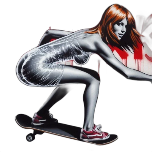 concept art, comic book art, photorealistic, vibrant transparent PNG cut-out