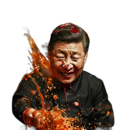 face, mask, weapon, staff transparent PNG cut-out