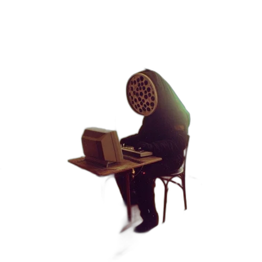 robot, furniture, mask, creature transparent PNG cut-out