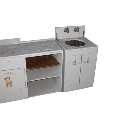 furniture, 3d render, small, white transparent PNG cut-out