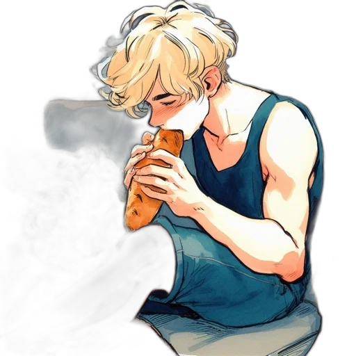 food, watercolor, concept art, cartoon transparent PNG cut-out
