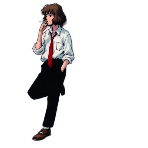 jacket, staff, concept art, pixel art transparent PNG cut-out