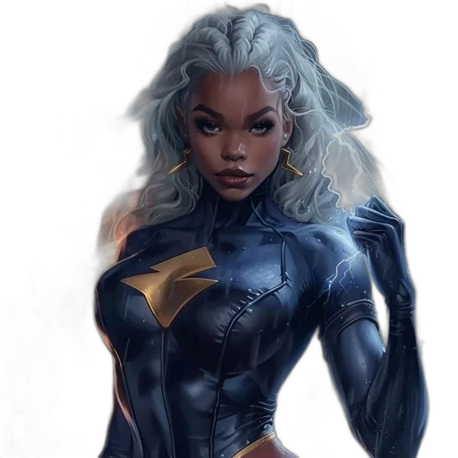 comic book art, concept art, fantasy art, cartoon transparent PNG cut-out