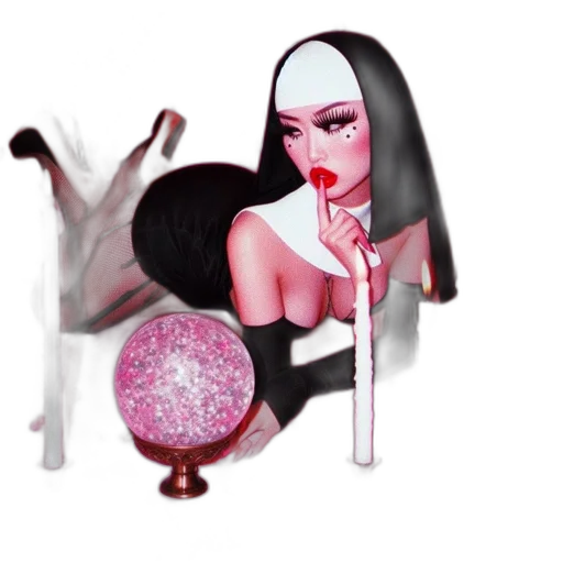 umbrella, concept art, fantasy art, pixel art transparent PNG cut-out