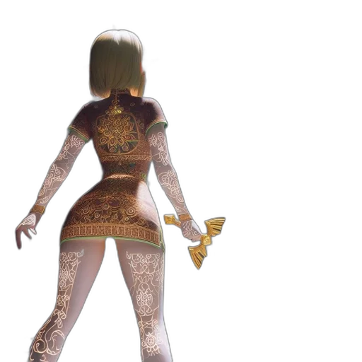 staff, robot, dress, mask transparent PNG cut-out