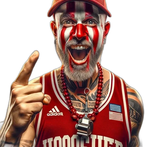 photorealistic, man, passionately, supports transparent PNG cut-out