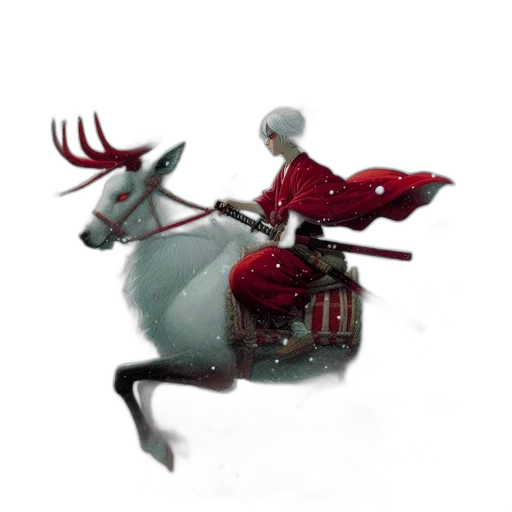 concept art, fantasy art, 3d render, winter transparent PNG cut-out