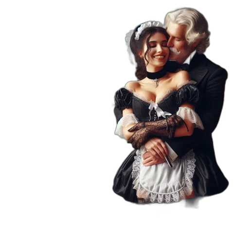 dress, umbrella, mask, jacket transparent PNG cut-out