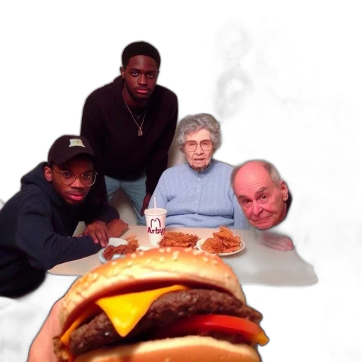 food, car, staff, face transparent PNG cut-out
