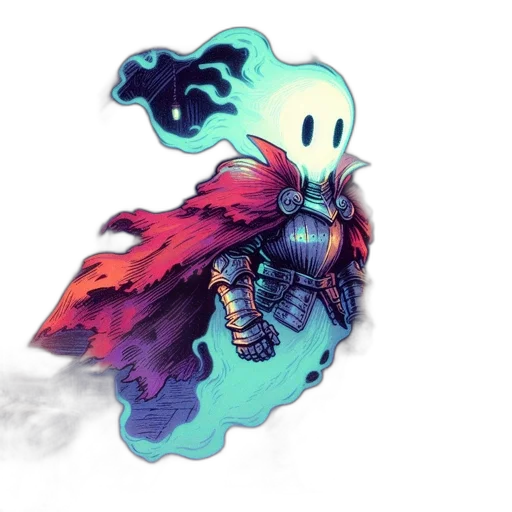 dragon, mask, sword, creature transparent PNG cut-out