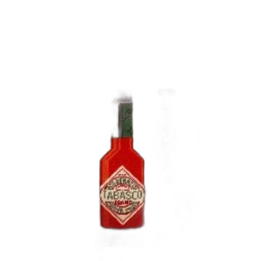bottle, food, staff, 3d render transparent PNG cut-out