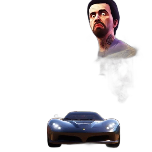 car, face, robot, weapon transparent PNG cut-out