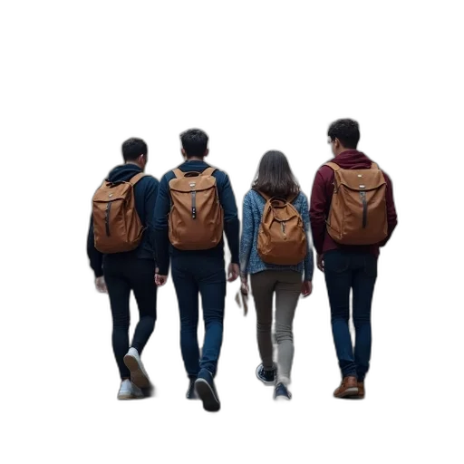 jacket, staff, 3d render, concept art transparent PNG cut-out