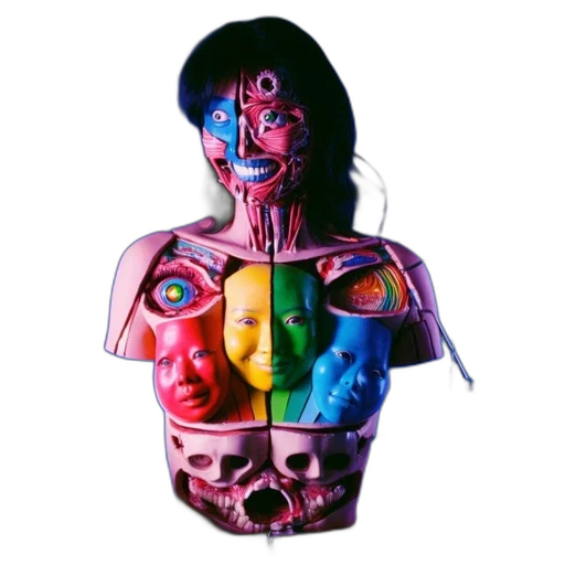 robot, mask, jewelry, dress transparent PNG cut-out