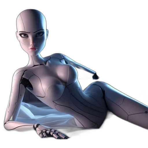 robot, dress, jewelry, concept art transparent PNG cut-out