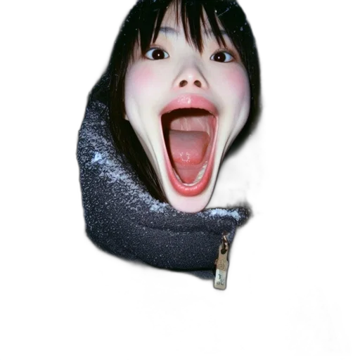 mask, face, creature, staff transparent PNG cut-out