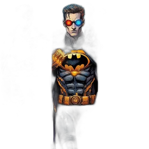 mask, comic book art, concept art, fantasy art transparent PNG cut-out