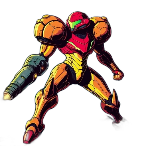 robot, weapon, concept art, comic book art transparent PNG cut-out